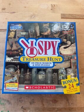 Scholastic I SPY Treasure Hunt 100 pieces search and find Puzzle